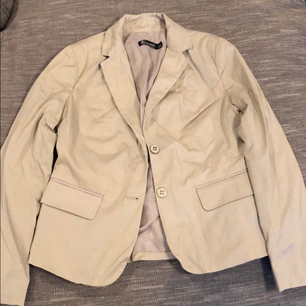 New York & Company▪️Cream Blazer in Size 4